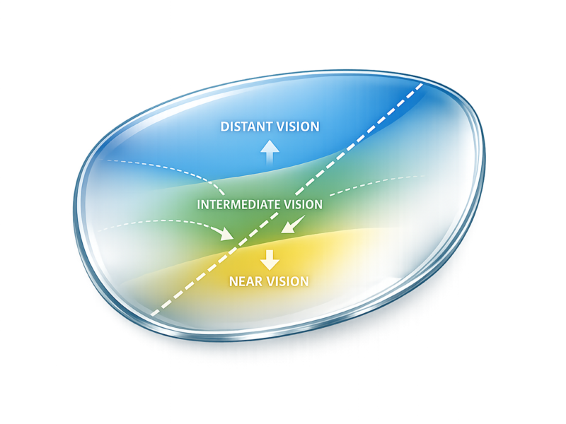 Oblic Axis Progressive